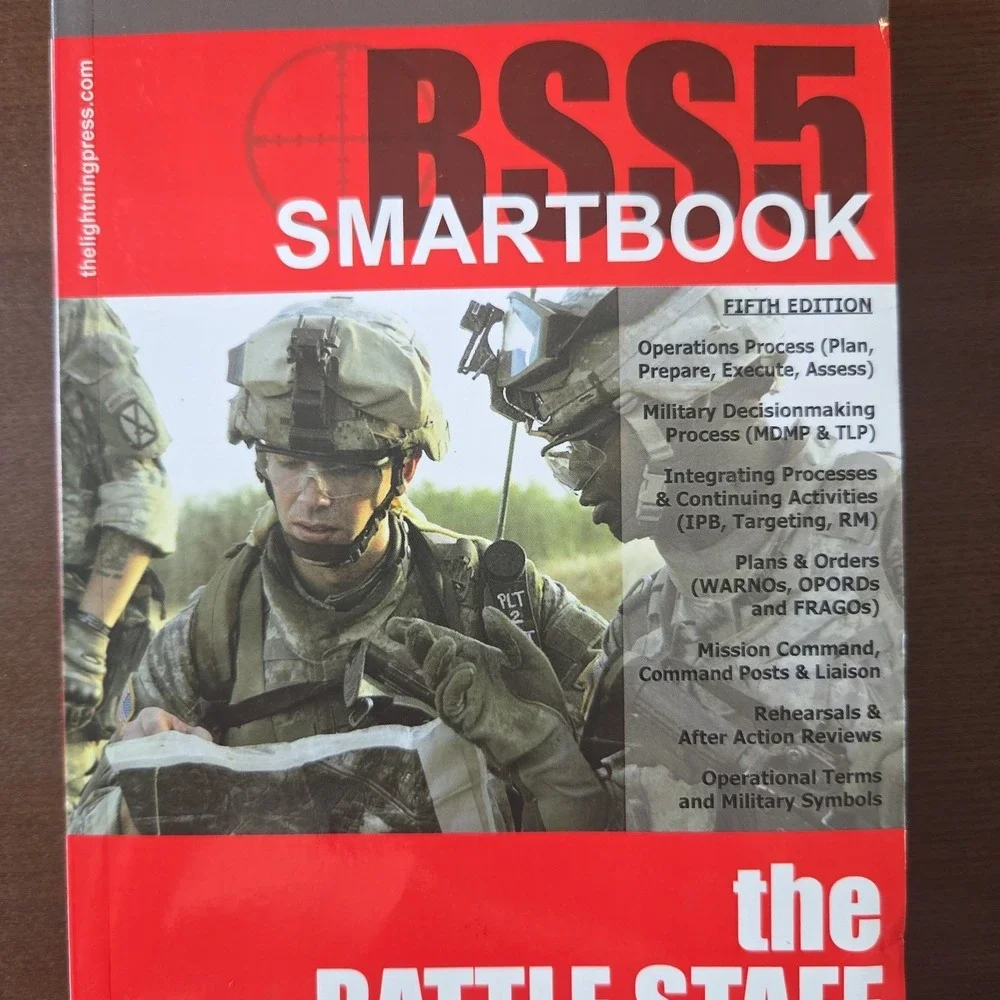 The Battle Staff 5th BSS5 Smartbook TPB 2015 Leading Planning Military Operation